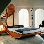 yatak odası ilginç tasarım