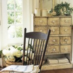 Vintage salon dekorasyonu