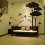 dekorasyon amaçlı duvar resimleri