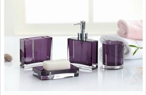 taşlı banyo aksesuar modeli