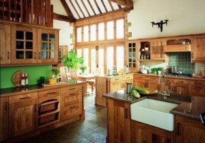 Ahşap fıransız mutfağı