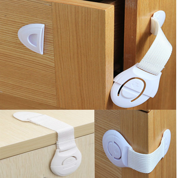 Kapı Dolap Çekmece Buzdolabı Bebek Çocuk Güvenlik Kilidi