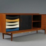 ahşap renkli dresuar tasarım