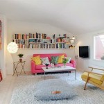 dekoratik kütüphane salon tasarım