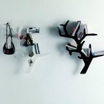 kitaplık ağaç tasarım