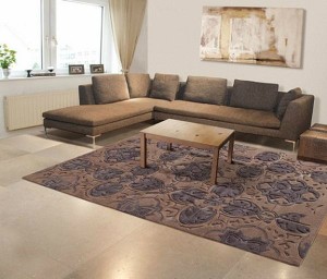 koyu renk salon halı modelleri