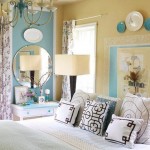 mavi ev dekorasyonu fikirleri 9