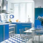 mavi mutfak tasarımları