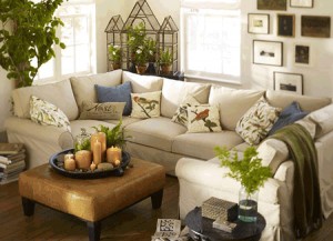 romantik salon dekorasyonu