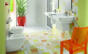 bitki dekor tasarımı banyo